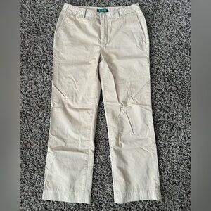 Ralph Lauren 100% Cotton Women’s Tan Dress Pants